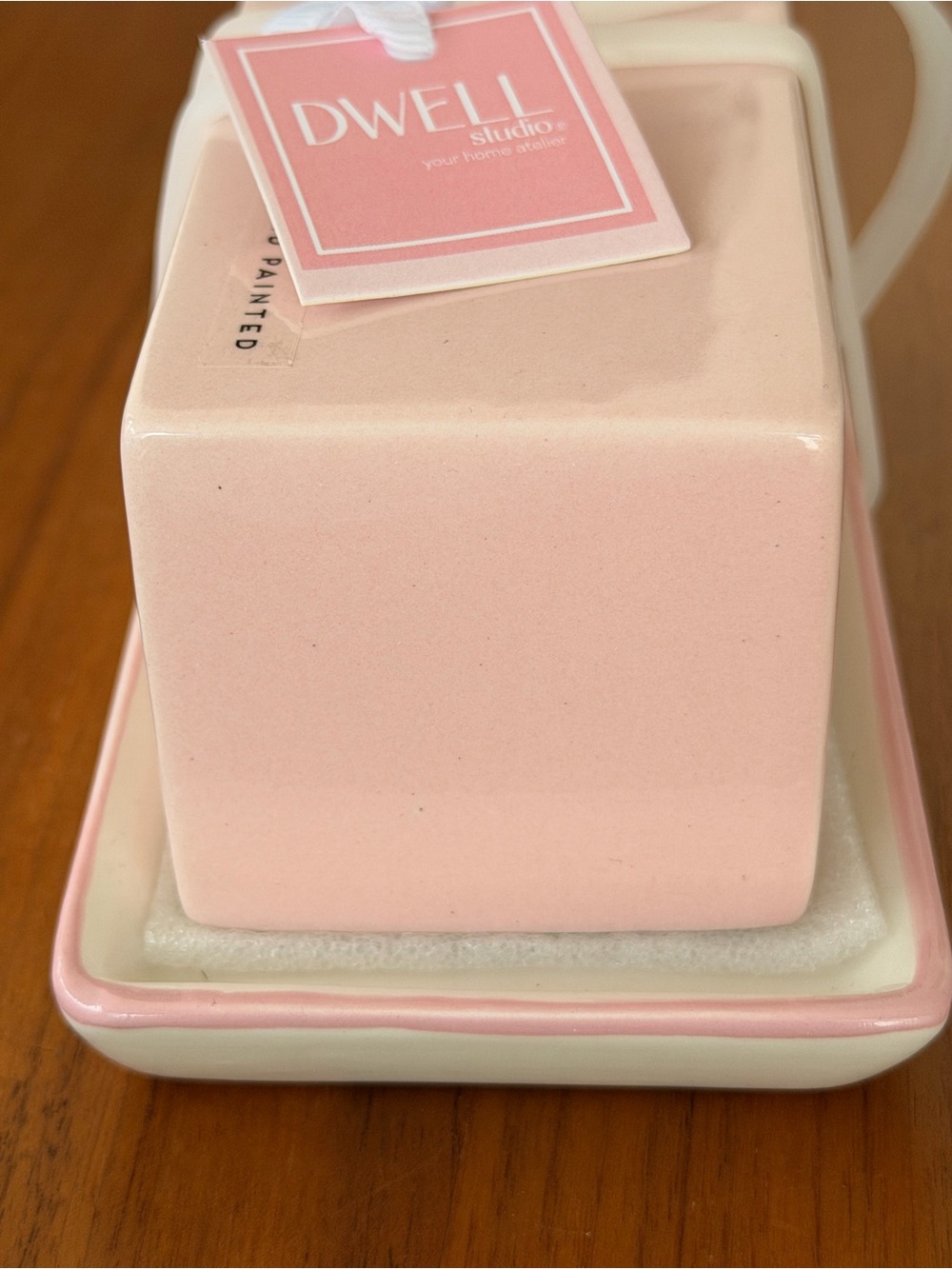 Dwell studio pink “buttah” butter dish container - Picture 6 of 7